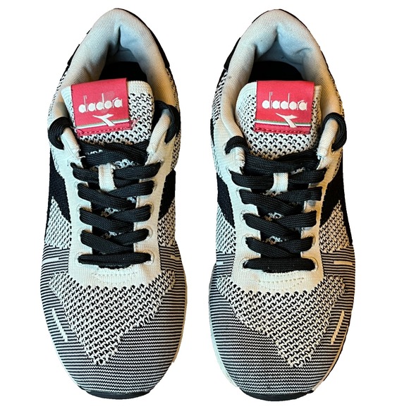 Diadora Shoes - Diadora Titan Weave Walking Sneakers Black Tan Womens 9 Mens 7 UK 6.5 EU 40